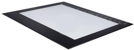ensipart Innenscheibe für Backofentüre kompatibel mit Amica 9078691 innere Glasscheibe mit schwarzem Rahmen