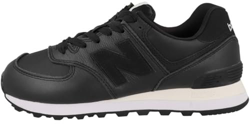New Balance 574, Sneaker Donna, Nero (001), 40 EU