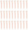 YFaith 30 Piezas Clavos de Herradura, 54 mm Clavos para Pezuñas, Acero al Carbono Clavos Profesionales para Pezuñasx, Duro y de Alta Resistencia, Color Cobre, para Arreglar Herraduras