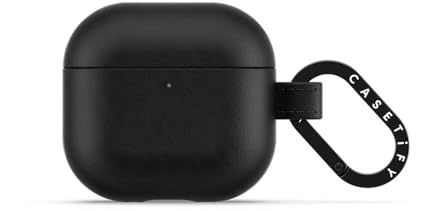 CASETiFY BioVeg AirPods (4th Gen) Hülle mit Ring - Schwarz