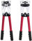 Abisolierzange Crimpzangen HX-50B. Crimpzange Crimpzange Manuelle Crimpzange for 6-50mm2 1-1 0AWG Kabel(HX-50B red)