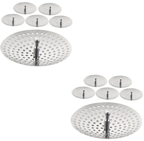 Artibetter 12piezas Colador Inoxidable para Fregadero De Cocina De Filtrador De Desagües Eficaz contra y Cabello Mediano