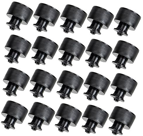 TOYANDONA 20 Pièces Bouchons de Bouteille Remplaçables Couvercles Étanches pour Gourdes Accessoires pour Bouteilles Eau