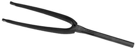 CHICIRIS Leichtes Carbon -Faser -Roadbike -Gabel, 28 ° C, Tapered Rohr Circle Bremsdesign für das Fahrrad -Upgrade mit Schnellfreisetzungsdesign für Ferngefahr