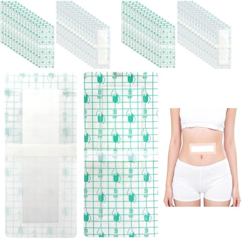 30 Stück Duschpflaster Wasserfest Groß, 25 x 10 cm Wundpflaster Wasserfest, Wasserdichtes Pflaster Wasserfestes Pflaster Transparent mit Wundschutz für Schwimmen Duschen Pflege nach dem Tätowieren