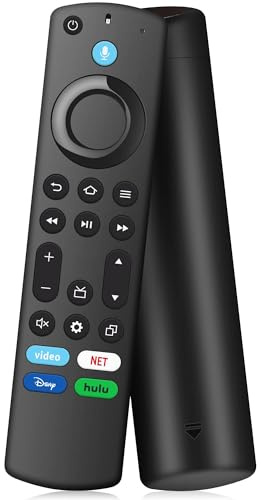 Telecomando di ricambio per Smart TV Fire Insignia (2a/3a generazione, Lite, HD), telecomando per Smart TV FireStick 4K/Max (1a/2a generazione), Cube, TCL/T0shiba/Omni FireSeries
