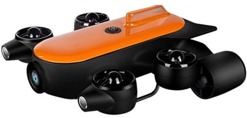 BoluDukNN 4k Uhd Underwater Drone, Rc Rov Underwater Robot,6000lm LED,2m/S, 4h Battery Life,Bluetooth Controller,For Fishing Recording Underwater Rescue 150m