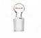 sstonylab Lot de 1 Bouchon en Verre avec Fond Fermé, pour Extérieur Joint 19/22 en Verre, Penny Head Glass Hollow Stopper Bouchon Laboratoire (Lot de 1)