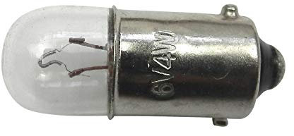 Glühbirne für Bernina Nähmaschine (ältere Modelle) Niedervolt 6 V 3 Watt mit Bajonettverschluss