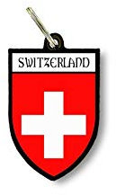 Porte cles clefs cle Drapeau Collection Ville Blason Suisse Swiss