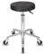 Staboos Rollhocker bis 160 kg - Gel-Polster Sitz rund - Praxishocker (Premium Rollen) Drehhocker höhenverstellbar (55 cm bis 75 cm) Rundhocker