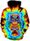 Hgvoetty Unisex 3D Neuheit Hoodies für Männer Frauen Coole Grafik Pullover Sweatshirts mit Taschen, Eulen-Motiv, X-Large
