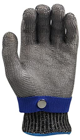 Gant Anti Coupure WXYZ Gants résistants à l'acier résistant à l'usure antidérapants, Convient à la Sculpture sur Bois, au Massacre, Aventure en Plein air, Taille réglable (Size : 1pcs/L)