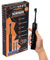 SUPERWHITE - Biosynex - Brosse à Dents Électrique Sonique - Rechargeable - 5 Modes de Brossage - 3 Mois d'Autonomie - Minuteur de 2 Min - Contient 1 Manche et 3 Brossettes - Couleur Noire