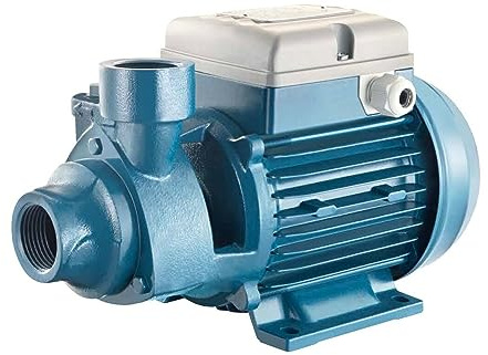 FORAS PE100T elektrische Peripheralpumpe, made in Italy, Dauerbetrieb, Pentax Antiblockierfunktion, 230/400V, 0.74 kW, 5-50 L/min, 65-18 m