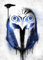 Displate Star Wars Metal Poster Magnetische Befestigung Offiziell Lizenziert Bilder Helmets Graffiti - Bo Katan Graffitti Helmet Poster Größe 67,5x48cm