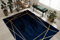 rugsx Exklusiv Emerald Teppich Glamour – Stilvoll, Geometrisch Dunkelblau/Gold 200x290 cm Modern Teppich für Wohnzimmer
