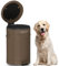 PAWZIDEA Dog Poop Trash Can Outside Odor Control, 3.1Gallon Pet Waste Trash Can Outdoor Waterproof, Dog Poop Container Bin Outdoor Garbage Can with Lid, 7.8in Activated Carbon Filter Pet Waste Station