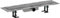 hansgrohe 56176800 RainDrain Compact Duschrinne 700 für Standardinstallation Edelstahl gebürstet Komplettset