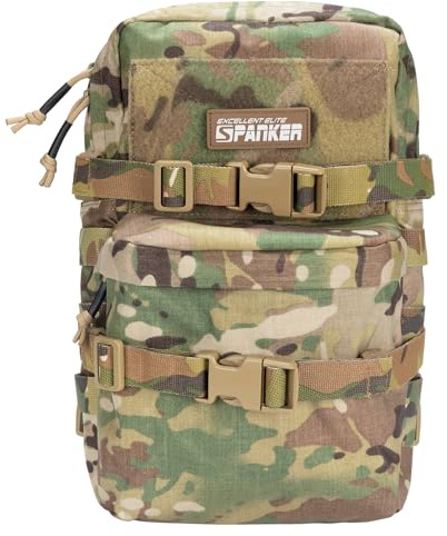 EXCELLENT ELITE SPANKER Taktische Outdoor MOLLE Hydration Pack Nylon Small Water Bladder Carrier Pack für Taktische Weste Rucksack Plate Carrier
