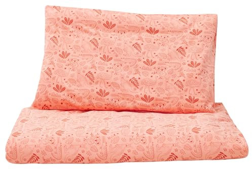 Kinder Jersey Bettwäsche-Set aus Bio Baumwolle 100 x 135cm, Kissen 40 x 60cm, GOTS zertifiziert
