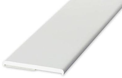 Fensterleiste Abdeckleiste Flachleiste Flachprofil Deckleiste Kunststoff selbstklebend 30mm 3 Meter