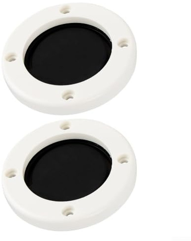 Jotekonoby Lot de 2 clapets anti-retour de vidange pour yachts et camping-cars, étanche et anti-refoulement