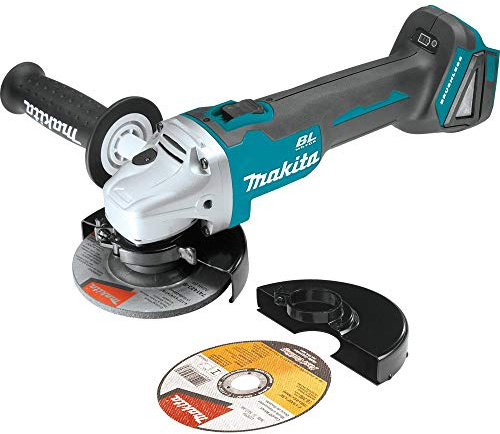Makita XAG04Z 18V LXT® Lithium-Ion Brushless Cordless 4-1/2” / 5 Cut-Off/Angle Grinder, Tool Only