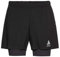 Odlo Laufhose Herren Kurz Zeroweight 5 Inch I Laufshort 2 in 1 I Sporthose Laufshort 2 in 1 I Herren