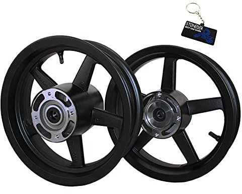STONEDER Felgen F 2.15 R 2.50 für Pit Bike Motard 12 Zoll Supermoto Mini GP Rad
