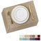 Home Brilliant Cotton Place Mats 4 Pcs, Lined Linen Washable Table Mats, Heat Resistant Table Placemats for Kitchen Restaurant, 33 x 48 cm, 13x19 Inches, Natural Linen