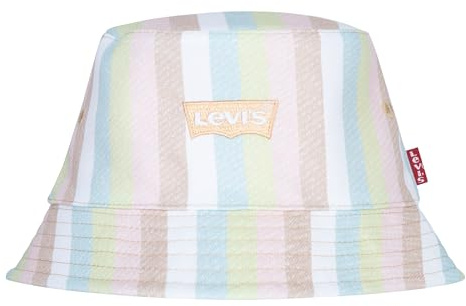 Levi's LAN Levi's Reversible Bucket cap 9A8612, Cappello Unisex - Bambini, Coral Sands,