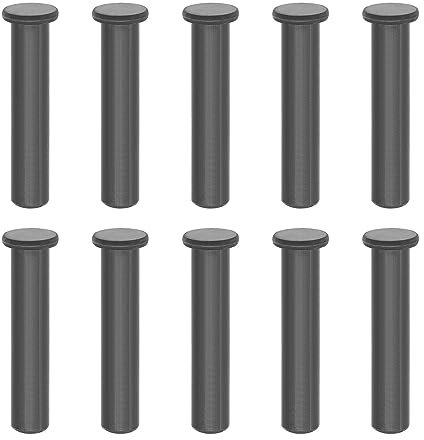 10 perni di posizione compatibili con Trend KWJ700 KWJ900 Montaggi da banco 10 x 50 mm Tasselli di posizione Modello di piano di lavoro in acciaio al carbonio
