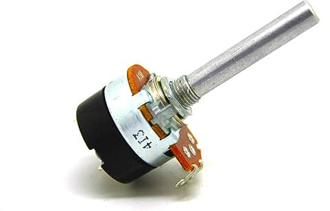 Alpha Taiwan Potentiometer Switch A1M 1 Mega SPST Logarithmic Audio für alte Radios fungiert als Schalter und Lautstärke