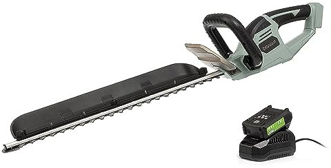 Baricus Akku-Heckenschere 18V – 560mm Schnittlänge – inkl. 2.0Ah Akku & Schnellladegerät – mit Schnittgut-Führung – leise & leicht – B-Ware QV90441