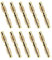 10 Stück 4 mm Stecker auf 4 mm Stecker Bananenstecker Adapter für RC Auto Boot FPV ESC Motor