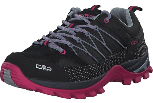 CMP Rigel Low Wmn WP 3Q54456-39UR, Women trekking shoes, Black, 41 EU