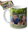 Taza mug personalizada con foto y/o texto - con 1, 2, 3 o 4 fotos - 330ml (11oz) de capacidad (1 Foto)