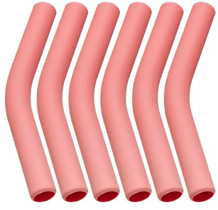 LQQDREX Silicone Straw Tips, Metal Straw Silicone Tips, Food Grade Rubber Straw Covers, Reusable Rubber Tips, Hydraflow Replacement Straw Tip Covers for Stainless Steel Straws