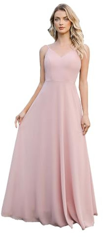 BABYONLINE D.R.E.S.S. Robe Femme Chic Et Elegant Robe Dentelle Femme Robe Ado Robe Bretelle Robe Rose Poudré Femme Robe De Ceremonie Femme