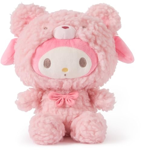 GUND Sanrio Official Hello Kitty and Friends My Melody Café Latte Teddy Bear Collectable from 1 Year Pink 10