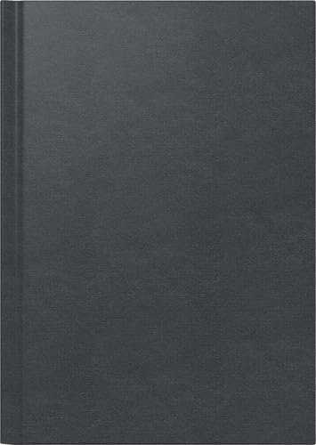 BRUNNEN Buchkalender Mod. 795 2026 | A5, Leder, schwarz