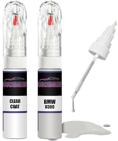 Für BMW Alpinweiss III U300 + Klarlack zum Ausbessern von Lackreparaturen