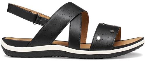 Geox Damen D Vega B Flat Sandal