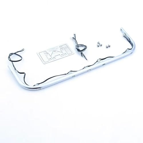 YONMFRDS Für Tamiya Für Scania 770S 6X4 56368 8X4 56371 1/14 RC LKW Vorne Unten Licht Kinn Lampe Auto Upgrade Zubehör Rc Licht Leuchtenset Kit(Silver)