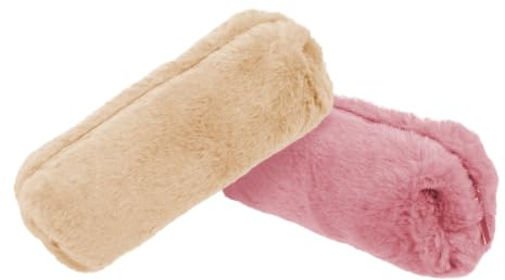 SHERCHPRY Federmäppchen Praktische Federtasche Plüsch mit Großer Kapazität 2 Stück Bequemer Schreibtisch Organizer für Schüler und Kinder für Schule und Büro