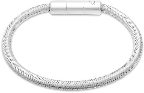 s.Oliver Herren Schmuck – Armband aus Edelstahl mit Magnetverschluss – Klassisch, Stilvoll und Maskulin – Perfekte Geschenkidee