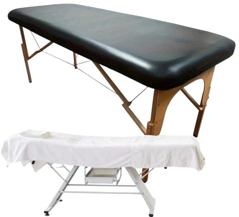 Spannbezug für Massageliegen, Waschfaserlaken Wasserabweisend Ölresistente PU-Bezug für Massageliege, Massageliege Bezug für Kosmetik-Tische und Therapie-Bänke