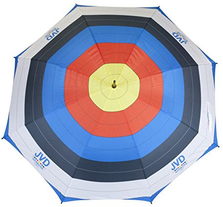 JVD Regenschirm - Bogensport-Design - Bogenschießen, Outdoor Target ø 133cm