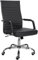 CLP Ergonomischer Bürostuhl Amadora I Höhenverstellbar, 360 Grad Drehstuhl I Kunstleder Oder Stoff Bezug I Langlebig, 120 kg Belastbar, Farbe:schwarz, Material:Kunstleder